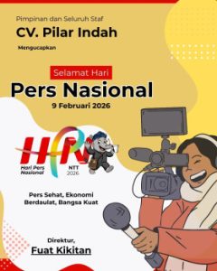 Pimpinan dan Staf CV Pilar Indan Ucapkan Selamat Hari Pers Nasional  2026