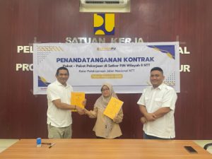 Jembatan Lelone Resmi Dikontrak Rp5,26 Miliar, BPJN NTT Pastikan Standar Keamanan dan Kapasitas Maksimal