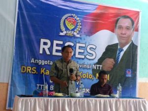 Reses di TTU, Kasimirus Kolo Tegaskan Komitmen Perjuangkan Aspirasi Rakyat di Bidang Pendidikan,  Nasib 9.000 PPPK hingga Infrastruktur Jalan