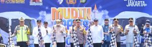 Ribuan Pemudik Diberangkatkan dari Polda Metro Jaya, Jasa Raharja Jamin Perjalanan Lebih Aman