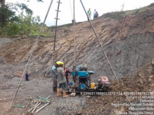 Kabar Baik,  Longsor  Henes –Motamasin di Kabupaten Belu Segera Ditangani, BPJN Kucurkan Rp9,8 Miliar