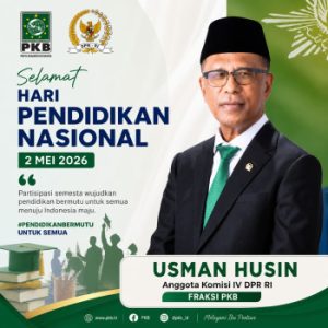 Hardiknas  2026 Jadi Momentum Kritis,  Usman Husin Tekankan Kesejahteraan Guru dan Digitalisasi Sekolah