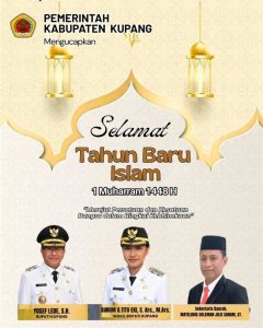 Pemkab Kupang  Ucapkan    Selamat Tahun Baru Islam, I Muharam 1448 H/2026