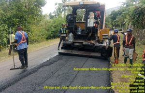 BPJN NTT Catat Progres Positif, Jalan Oepoli–Napan Capai 60 Persen dan Jembatan Lelone Terus Dikebut
