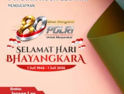 Keluarga Besar PT. DIAN NUSA LESTARI Ucapkan  Selamat Hari Bhayangkara ke-80, Polri untuk Masyarakat, Menuju Indonesia Maju
