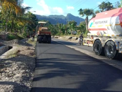 BPJN NTT Kebut Pembangunan Jalan Nasional Kefamenanu–Motain, Realisasi Sejumlah Lingkup Pekerjaan Lampaui Rencana