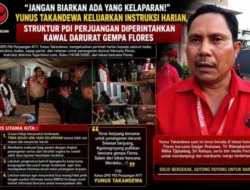 Ketua  DPD  PDI Perjuangan NTT Turun Langsung di Lokasi Gempa Flores, Kader Diperintah Bergerak Cepat Bantu Rakyat