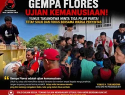 Gempa Flores Mengguncang, Ketua DPD PDI Perjuangan NTT Serukan Soliditas untuk Kemanusiaan