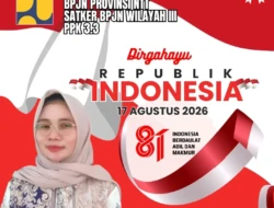 PPK 3.3 BPJN NTT Ucapkan HUT RI ke-81