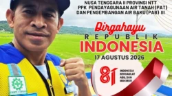 PPK  PAT dan PAB BWS Nusa Tenggara II  Provinsi NTT Ucapkan HUT RI ke-81