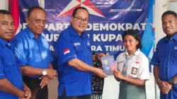 Sola Gracella Bois Juara Pidato AHY Muda Kabupaten Kupang, Demokrat Dorong Anak Muda Berani Bersuara