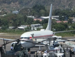 Presiden Prabowo Tiba di Labuan Bajo, Lanjut Tinjau Warga Terdampak Gempa Flores di Nagekeo