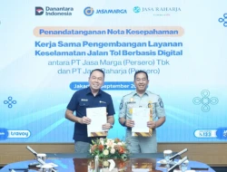 Jasa Marga-Jasa Raharja Perkuat Keselamatan Tol Berbasis Digital