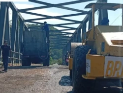 Pasca Gempa Flores, Jembatan Wae Pesi Ditangani Secara Rehabilitasi