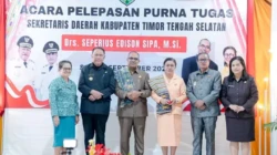 Bupati Eduard Markus Lio Lepas Sekda TTS Seperius Edison Sipa: Terima Kasih atas Pengabdian, Mari Terus Bersinergi