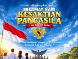 Keluarga Besar  Cv.Claudia Ucapkan Selamat Hari Kesaktian Pancasila 2026