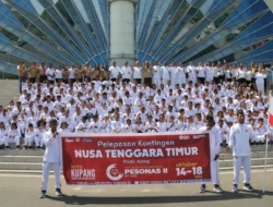 Gubernur NTT Resmi Lepas Kontingen Personas II Tahun 2026 :    Kemenangan  Sejati  Lahir   Dari Percaya Diri  dan Berani  Untuk  Tampil