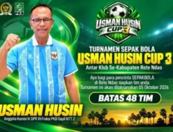 Persiapan 90 Persen, 48 Tim Resmi Daftar, Usman Husin Cup III Siap Dibuka 5 Oktober