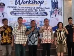 Pemkot Kupang Perkuat Komunikasi Publik, Admin Medsos OPD Dibekali Produksi Konten dan Antisipasi Hoaks